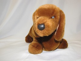 Douglas Stuffed Plush Brown Dachshund Dog 12&quot; Long 8&quot; tall Realistic - £25.24 GBP