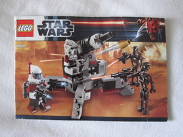 Lego Instruction Manual: Set 9488 Elite Clone Trooper/Commando Droid Bat... - £0.77 GBP