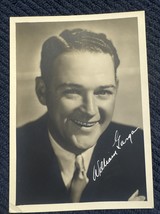 William Gargan Original Autograph 5 X 7 Matte Studio Photograph 1938 Hol... - $113.85