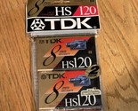 2 Pack TDK MP Premium 120 Min 8mm CAMCORDER Video CASSETTE Tapes NEW Sealed - £7.96 GBP
