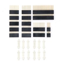 2 Sets Of Stacking Headers Pins Kit Stackable Female Headers Compatible With Ard - £14.09 GBP