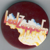 LED ZEPPELIN 2 Collection Three Buttons Pins 5 cm 1980&#39;S Jimmy Page Robe... - £7.66 GBP