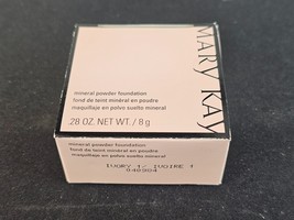 Mary Kay Mineral Powder Foundation - Ivory 1 - 040984 Discontinued NEW I... - $44.50