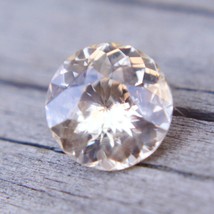 Natural Padparadscha Sapphire | Round Cut | 2.27 Carat | 8.10 mm | Loose Rare Sa - £1,696.90 GBP