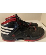 Men sz 15 red black white ADIDAS TS Lightning Creator sport sneaker shoe... - $99.99