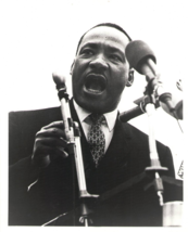Martin Luther King Jr. 8x10 photo - Pose B - £7.88 GBP