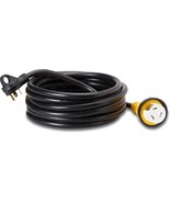 25&#39; RV Power Supply Cord 50 amp to 30 amp Adapter Detachable Twist Lock - $232.12 CAD