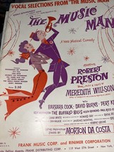 The Music Man Vocal Selections from the Musical Sheet Music Book 1957 - £8.68 GBP