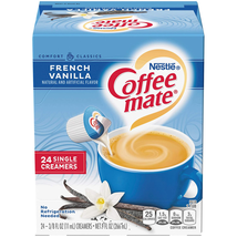 Nestle Coffee Mate Coffee Creamer Liquid Singles, French Vanilla, 24 Count (Pack - $25.15