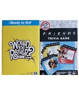 2-Spin Master Games ~ WOULD YOU RATHER? ~ FRIENDS Trivia ~ Fast Paced Games - £14.90 GBP