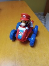 Nintendo Mario Kart Plastic Toy Car 2004 Wendy&#39;s Fast Food - £9.49 GBP