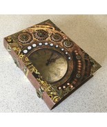 Large Steampunk/Mad Scientist Themed Faux Book Box - £9.88 GBP