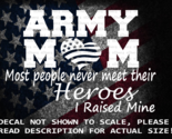 US Army Mom Most People Never Meet Their Heroes I Raised Mine US Made - $6.23+