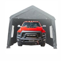 Heavy Duty 10x20 Gazebo Canopy Carport - Grey - $282.99