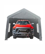 Heavy Duty 10x20 Gazebo Canopy Carport - Grey - $5,448.19 MXN
