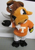 Rare Ut Texas University Longhorns Bevo Animated Mascot Bop Plush Toy Works - £43.80 GBP