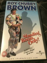 Roy Chubby Brown, Standing Room Only VHS Video PAL - £5.65 GBP