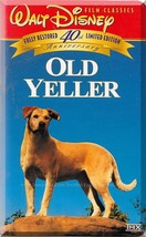 VHS - Old Yeller: 40th Anniversary Limited Edition (1957) *Dorothy McGuire* - £4.77 GBP