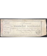 1796 28 Ventose Year 4 France 500 Francs Mandat Territorial Revolution B... - $67.89 CAD