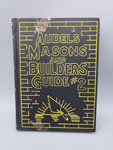 Audels Masons and Builders Guide #2 Hardcover Vintage 1962 - $6.91