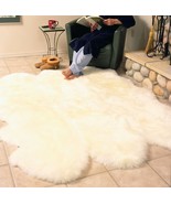 6 Pelt Sheepskin Rug Australian Merino 18 Colors Made To Order In USA - $899.00