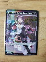 Wixoss TCG.  Mirei Gundo, Code 2434 Holo Rare Wxdi-P00-084P(EN) - £7.90 GBP