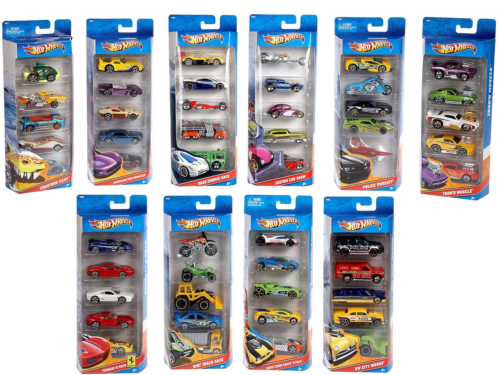 Primary image for Hot Wheels 2019 HW Exotics 5-Pack