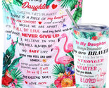 Birthday Gifts for Daughter from Mom Dad, Daughter Blanket 20 Oz Stainle... - £33.39 GBP