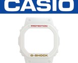 CASIO G-SHOCK Watch Band Bezel Shell DW-5600TMN White Rubber Cover - $21.95