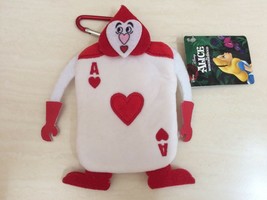 Disney Red Card Bag, Keychain From Alice in Wonderland. Rare item NEW - £23.42 GBP