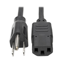 TRIPP LITE P006-004 4FT COMPUTER POWER CORD 18AWG 10A 125V 5-15P TO C13 - $23.32