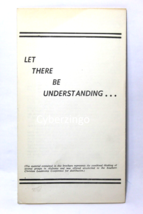Let There Be Understanding 1960s Historic Brochure - $79.99