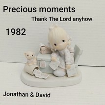 RETIRED Precious Moments “Praise The Lord Anyhow” #E-9254 - £15.15 GBP