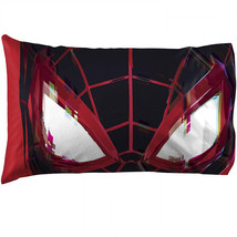 Spider-Man Miles Morales Gamerverse Pillow Case Grey - £17.22 GBP