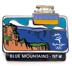 Sydney 2000 Olympics Pin Blue Mountains NSW Scenic Cable Car Australia A... - $16.99