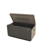 200 Gallon Plastic Deck Box - Large Outdoor Patio Storage with Lock, Wheels - $6,535.67 MXN