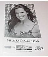 Melissa Claire Egan Autograph Reprint Photo 9x6 All Children 2008 Young ... - £6.37 GBP