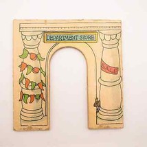 Puzzletown Richard Scarry Department Store Replacement Piece Woodboard Mayor Fox - £3.19 GBP