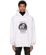 NWT Authentic VETEMENTS White Double Unicorn Hoodie XS $1250 - $450.00