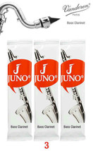 Juno by Vandoren - Bb Bass Clarinet Reeds - Strength 3 - Pack of 3 Reeds (JCR3.. - £11.38 GBP