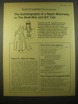 1966 Shell-Mex and BP Oil Ad - The Autobiography of a Super Motorway - £14.81 GBP