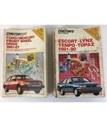 Chiltons Ford Mercury 1981-87 Front Wheel Drive &amp; Escort Lynx Tempo Topa... - £14.98 GBP