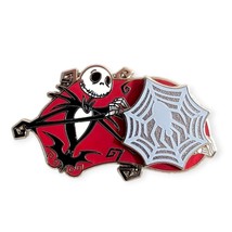 Nightmare Before Christmas Disney Pin: Jack Skellington with Spider Web - £27.96 GBP