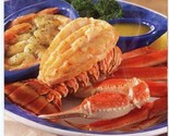 Red Lobster Restaurant The One and Only Lobsterfest Dinner Menu  - $15.84