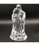 Waterford Crystal Bride and Groom Figurine Cake Topper paperweight - £33.50 GBP