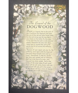 Vintage Unposted 1930-1945 Post Card The Legend Of The Dogwood - £6.05 GBP