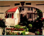 Entrance to Cottages Scaroon Manor Schroon Lake New York NY Chrome Postc... - £6.97 GBP