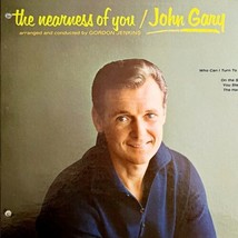 John Gary The Nearness Of You 1965 Album Vinyl Record 33 12&quot; Gordon Jenk... - $19.99