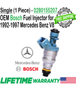 Genuine Bosch x1 Fuel Injector for 1993 Mercedes-Benz 500SEC 5.0L V8 #02... - £52.62 GBP