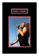 Janis Joplin Autographed Small Poster Museum Framed Ready to Display - £1,247.40 GBP